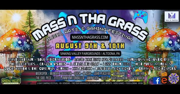 MASS IN THA GRASS FESTIVAL: AUG 9TH & 10th  2024 By Jim Allford
