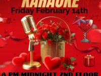 BE OUR VALENTINE THIS FRIDAY FEBRUARY 14TH AT VOGUE LOUNGE